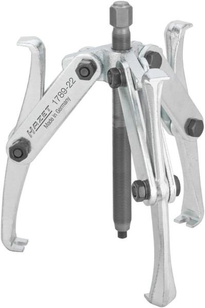Hazet Universal Abzieher, 3-armig, Max. Tonnen: 5 t, Spannbereich rund max: 220 mm, Spanntiefe (mm): 170, Spindel: M 18 x 1, 5 x 170 mm, 1789-22