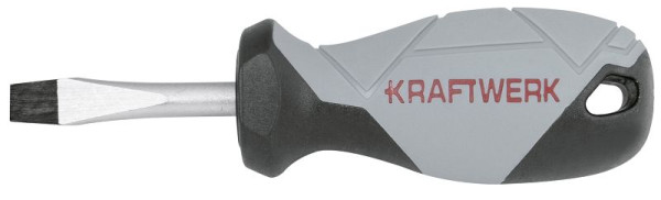 Kraftwerk BASIC LINE Schraubendreher Schlitz kurz 6.0 x38 mm, 305.100.906