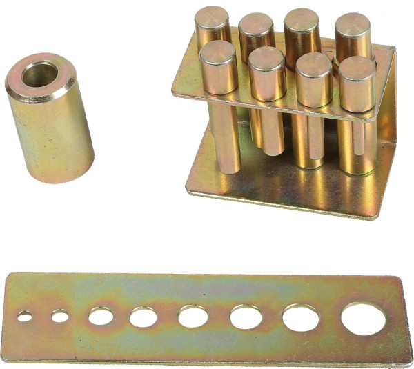 KS Tools performance Druckdorn-Satz für Hydraulik-Werkstattpresse, 8-tlg, 160.1165