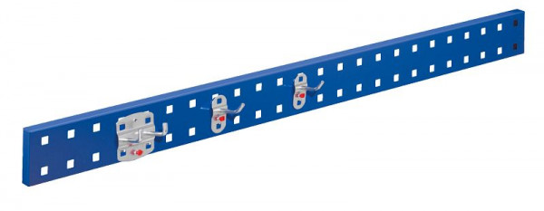 Kappes RasterPlan Wandschiene Lochplatte, leer, L 920 x H 70 mm, RAL 5010, 4001.00.5221