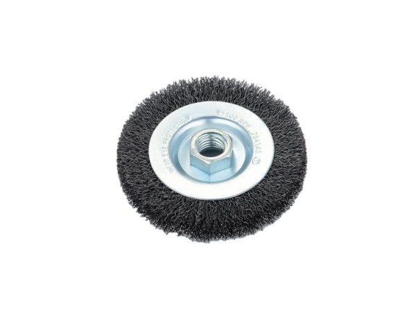 SW-Stahl Scheibenbürste, gewellt, ø 100 mm, M14, 63350SB