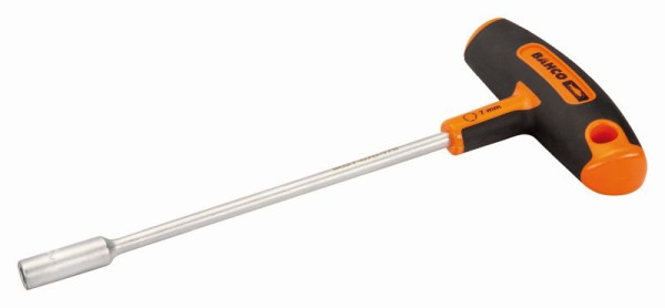 Bahco Steckschlüssel, T-Griff, Sechskant, 10 mm, 220 mm, 902T-100-175