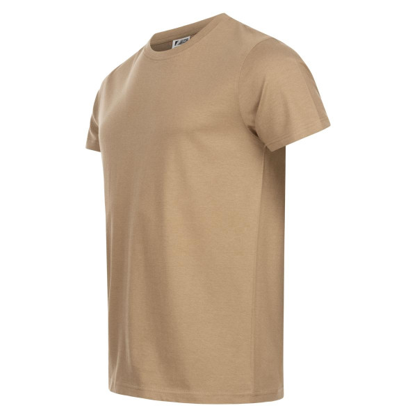 NITRAS MOTION TEX LIGHT, T-Shirt, vorgewaschen, Rundhals, ohne Seitennaht, Größe: XS, Farbe: khaki, VE: 100 Stück, 7004-5100-XS