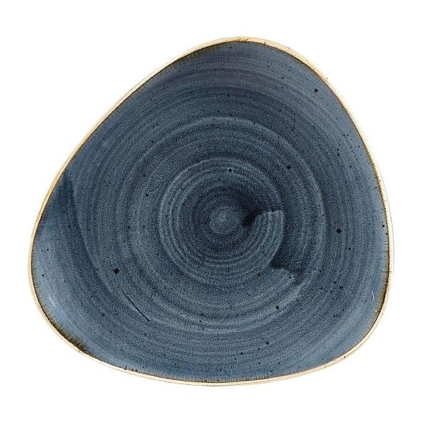 Churchill Stonecast Dreieckige Teller, Blaubeere, 192 mm, VE: 12 Stück, DW364