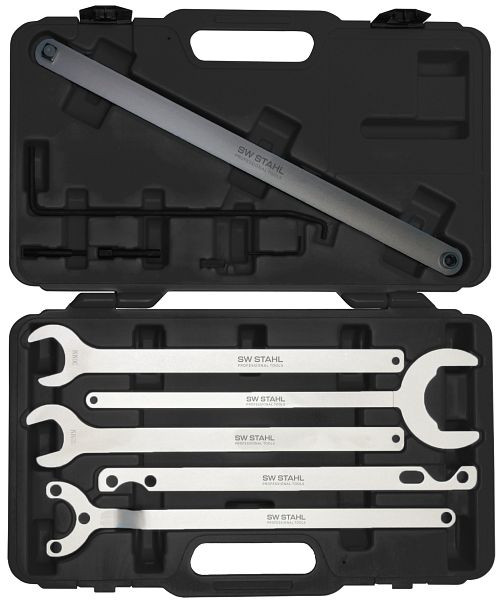 SW-Stahl Lüfter-Nabenschlüsselsatz, 11-teilig, 00125L, 4033592043205