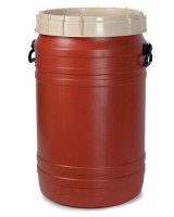 Produktbild von DENIOS Superweithalsfass SWH 75, aus Polyethylen (PE), 75 Liter Volumen, braun-beige, 179659 DENIOS Superweithalsfass SWH 75, aus Polyethylen (PE), 75 Liter Volumen, braun-beige, 179659