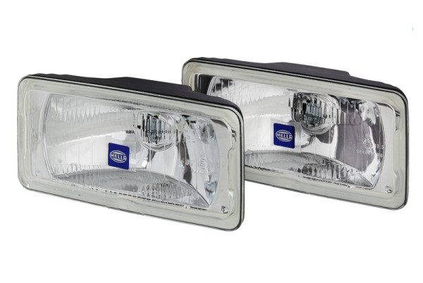 HELLA Halogen-Fernscheinwerfersatz, Comet 550, 12V, Referenzzahl: 17.5, Anbau, ECE, transparent, links/rechts, Set, 1FD 005 700-651