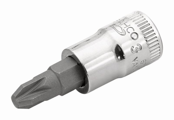 Bahco 1/4" Schraubendreher-Einsatz, PZ 2, 6709PZ-2, 7314151830748