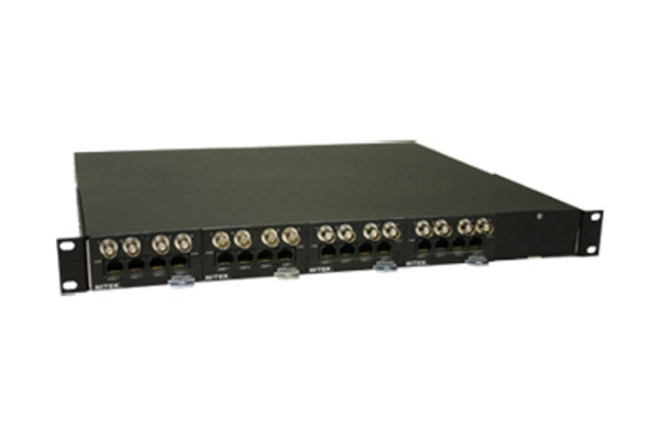 Nitek 16 Port Verteilereinschub für Video, Spannung und Daten, UTPSYS16