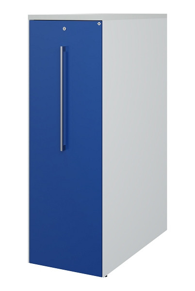 C+P Auszugschrank in Stehhöhe Asisto, H1259B430T800 mm, 7035/5010, 148436-00L S10101