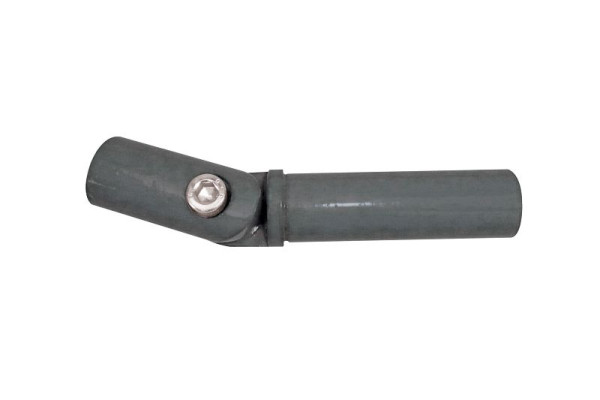 Schake Alu-Stilpoller Serie 495.01B, Gelenkstück Aluminium-Gelenkstück bis 90° einsetzbar für unterschiedliche Steigungen und Winkelstellungen, 495_24B