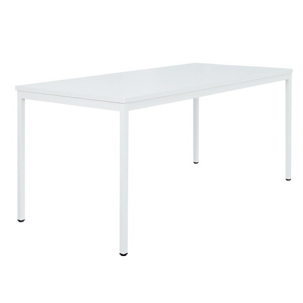 Lüllmann Besprechungstisch, 750 x 1200 x 800 mm, signalweiß, 331037