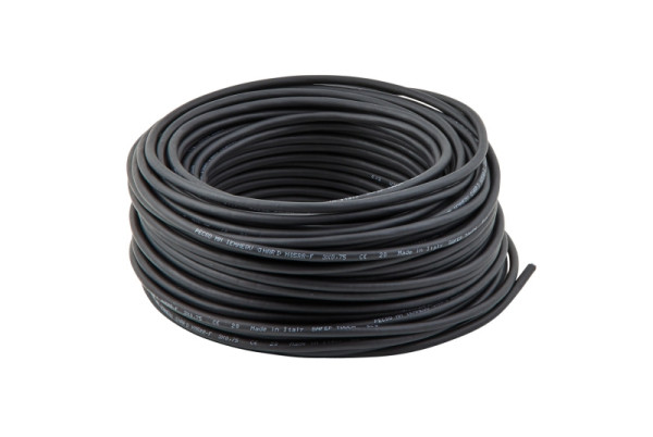 HELLA Leitungssatz, A05 RR-F, 3-adrig, Kabelfarbe: schwarz, 0.75mm², Länge: 50m, 8KL 713 737-001