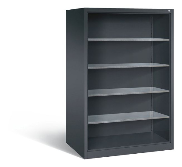 C+P Regal H1950xB1200xT800mm, Farbe: Schwarzgrau, 8934-02 S10003
