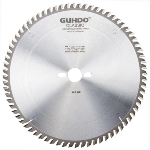 GUHDO HW-Säge 350x3,5/2,5x30 Z84W KW, CNL, 2023.350.30