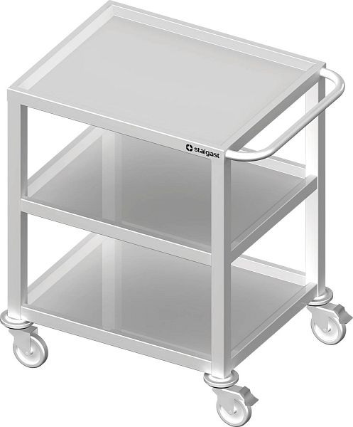 Stalgast Transportwagen mit drei Böden, 1200x600x850 mm, verschweißt, VWN12602