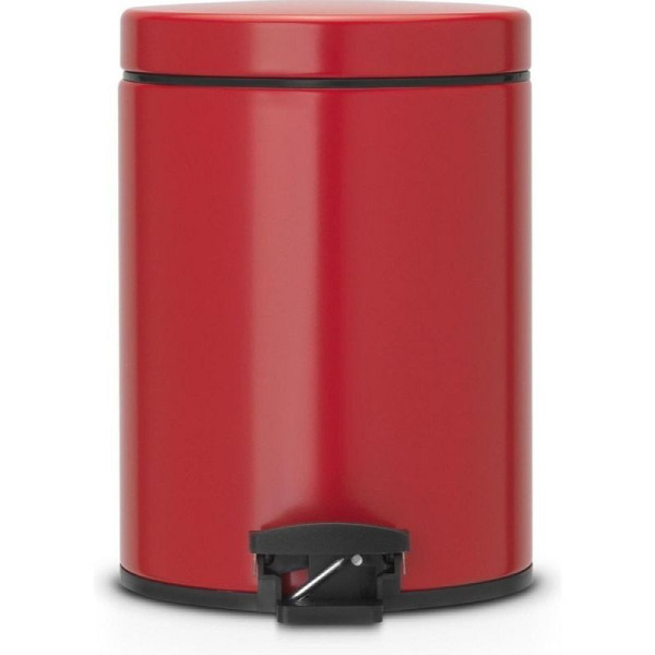 STEIN HGS Tret-Mülleimer, rot, Stahl, 5 Liter, 84047.0001