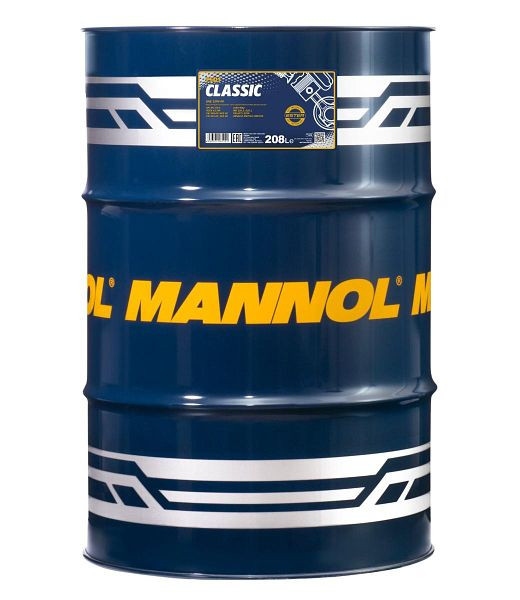 MANNOL HC-Synthese-Motoröl 7501 Classic 10W-40, VE: 208 l, MN7501-DR