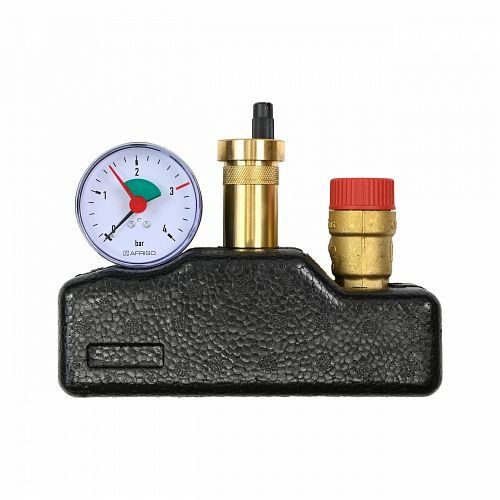 Solarbayer Kesselsicherheitsgruppe KS25/100, Kleinverteiler mit Isolierbox, 330000701