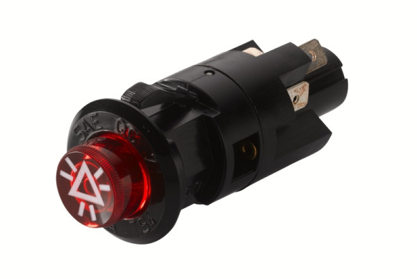 HELLA Warnblinkschalter, Anbau, Halogen, 6HF 001 579-052