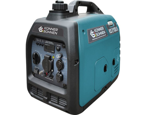 Könner & Söhnen Inverter-Generator, Nennleistung: 1.8 KW, Hubraum: 79.7 cm³, Steckdosen: 1 x Schuko 230 V, KS 2100i S