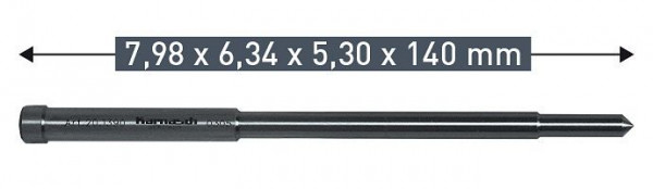 Karnasch Auswerferstift 7,98x6,34x5,30x140mm, VE: 6 Stück, 201390