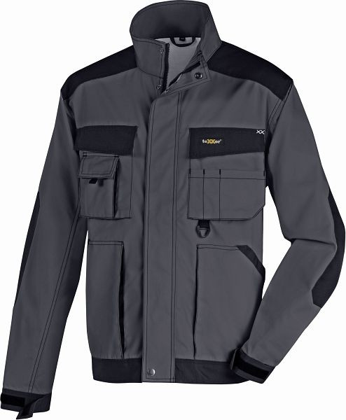teXXor Canvas (270 g/m²) Bundjacke ANTIGUA, grau/schwarz, Größe: M, 4167-M