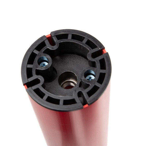 ALLPAX STOPPO XL Absperrständer Outdoor rot mit Zugband rot weiß, 10011728