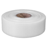 Produktbild von VaGo-Tools 1x Gitterband Fugenband Glasfaser Gewebeband selbstklebend 48mm x 90m, VE: 90m, 380-48-90x1_dv VaGo-Tools 1x Gitterband Fugenband Glasfaser Gewebeband selbstklebend 48mm x 90m, VE: 90m, 380-48-90x1_dv