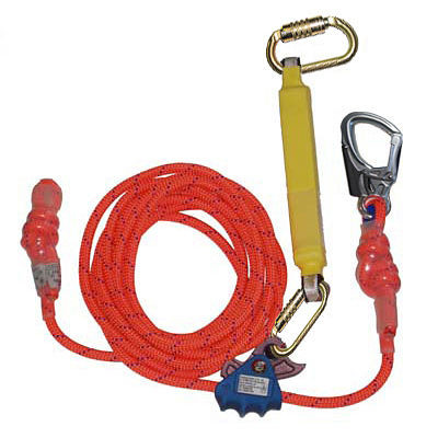 Preising Auffanggerät RC 7, EN353-2, 5 m, mit Stahl Karabiner 1486ST, 1292_1486ST_1_1520-05