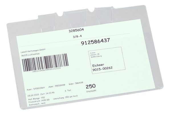 Eichner Hängetasche, Maße: 237 x 165 mm, VE: 10 Stück, 9219-10014