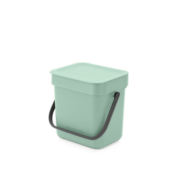 STEIN HGS Abfallsammler Sort & Go, jade, Gesamthöhe 181 mm, 3 Liter, 83478.0003