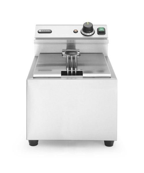 Hendi Fritteuse Profi Line - 8 L, Edelstahl 18/0, 207208