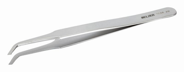 Belzer SMD-Pinzette, Edelstahl, Greifwinkel 60°, 120 mm, 5588 AM