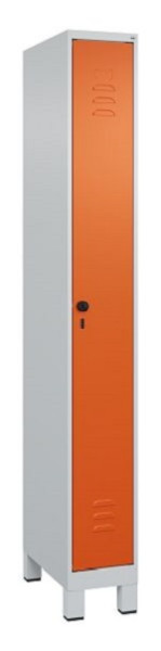 C+P Umkleidespind Classic PLUS, Füße, 1950x250x500mm, 7035/2004, Drehriegel, 080010-19 S10038