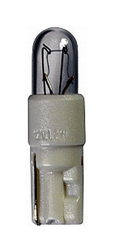 HELLA Halogen-Glühlampe, Sockelglühlampe, Standard, 12V, 1,2W, Sockelausführung Glühlampe: W2x4.6d, Schachtel, 8GA 007 997-011