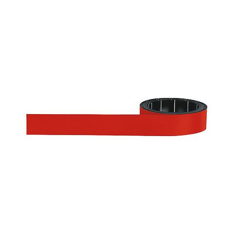 Magnetoplan magnetoflex-Band, Farbe: rot, Größe: 15 mm, 1261506