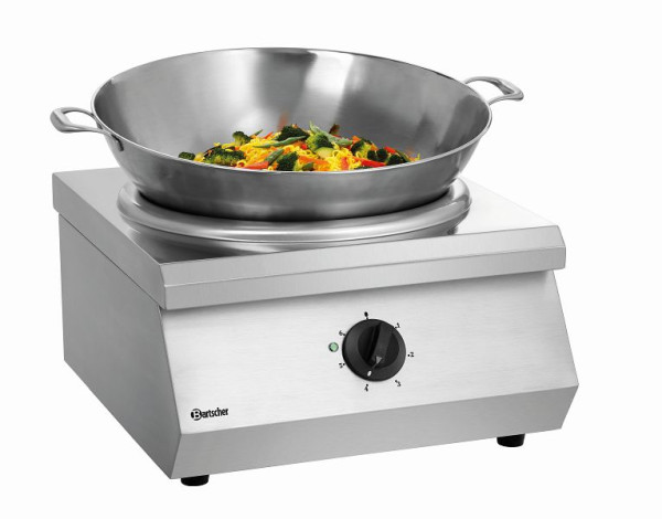 Bartscher Induktionswok IW 80, Material: Edelstahl, 105890, 4015613729701