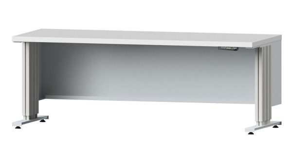 ANKE Werkbänke-Arbeitstisch LIFT, Modell 170, 2000 x 800 x 740-1140 mm, RAL 7035, KSP 40 mm, 405.301