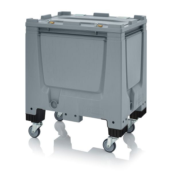 Auer Big Boxen mit Verschließsystem SA/SC Boden und Seiten geschlossen, LxBxH: 80 x 60 x 79 cm, 4 Räder, BBG 86R SASC