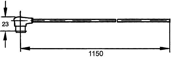 HELLA Anschlussleitung, Außenspiegel, Länge: 1150mm, 2-polig, beidseitig, 8KA 500 218-002