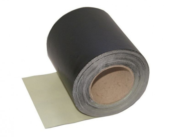 Vebatec Blitz Butyl Reparaturband Aluminium, Farbe: schwarz, 150mm x 10m, 121