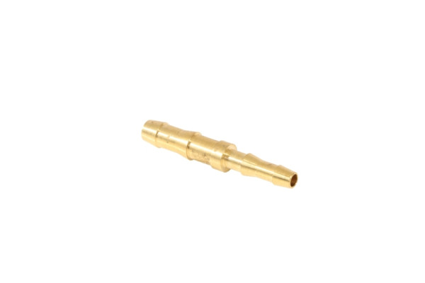 ELMAG Reduzier-Schlauchverbindungsrohr, von 8 auf 6 mm Schlauch, Messing, 42374