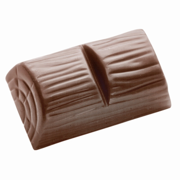 Schneider Schokoladen-Form Holzstück mit Rille, 49x28x15, 275x135 mm, 421483