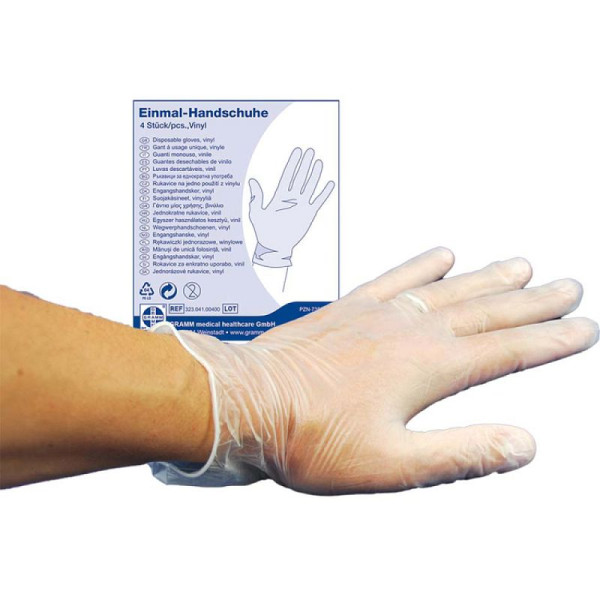 Stein HGS Einmalhandschuhe nach DIN EN 455, VE: 400 Stück, 25527