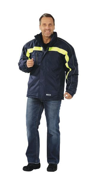 Planam Outdoor Cosmic Jacke, marine/gelb, Größe XXXL, 3602064