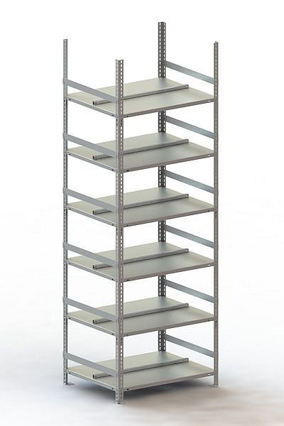Meta Büro Compact GR 2200x750x600 mm, RAL 7035, Bodenanzahl: 6, 20079377