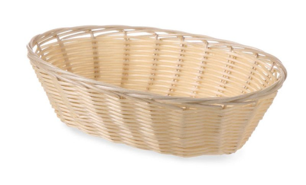 Hendi Brotkorb - oval, LxBxH: 225x130x55 mm, Polyrattan, 426500