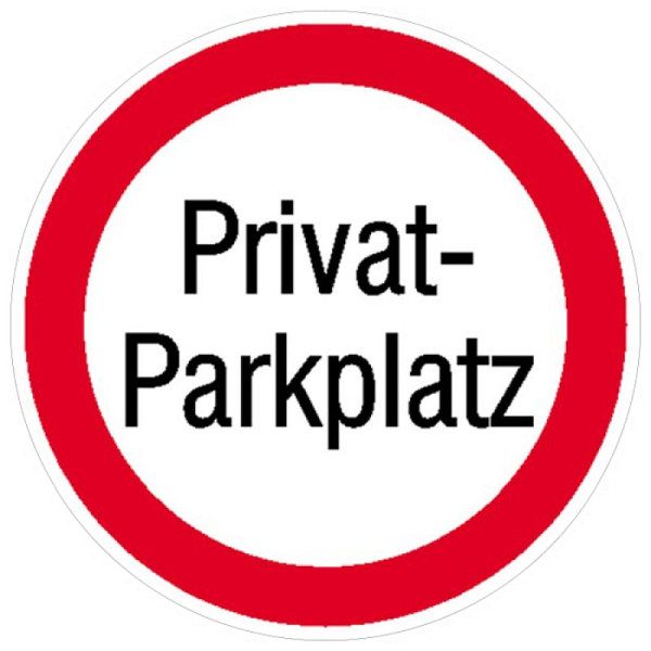 Stein HGS Parkplatzkennzeichnung/ Hinweisschild, Privatparkplatz, 11.1178