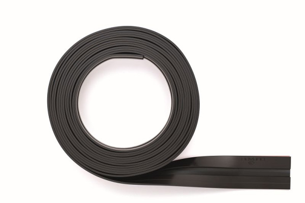 DURABLE selbstklebende Magnet-Klemmleiste DURAFIX® ROLL 5 m, zum Zuschneiden, schwarz, 470801